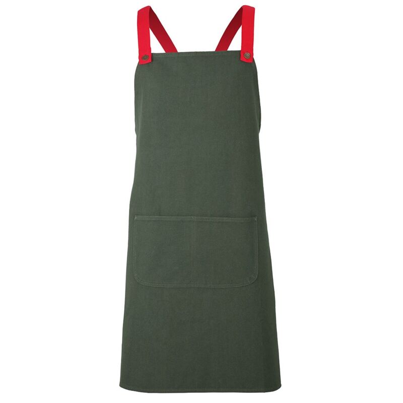 JB's  CROSS BACK CANVAS APRON (WITHOUT STRAP) Thumbnail