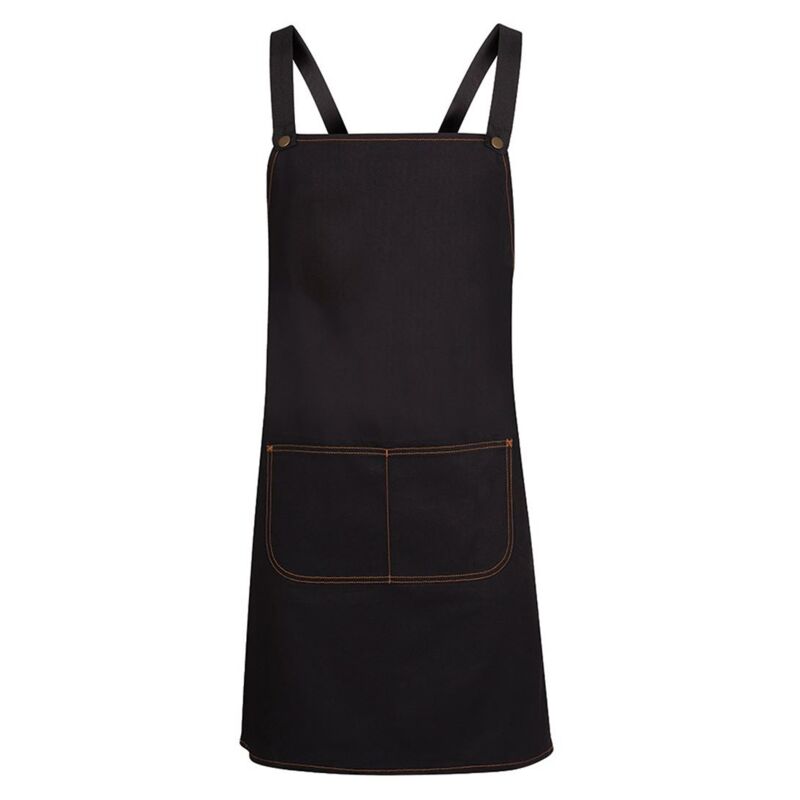 JB's  CROSS BACK DENIM APRON (WITHOUT STRAP) Thumbnail