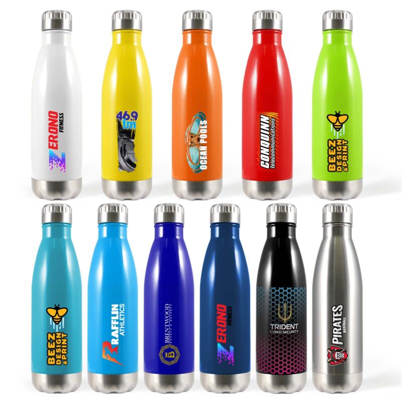 Soda Stainless Steel Drink Bottle Thumbnail