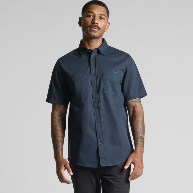 AS Colour Work S/S Shirt 5421 Work S/S Shirt Thumbnail